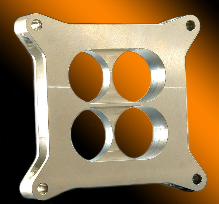 1 in. 4-Hole Tapered Carburetor Spacer - Holley 4150 Series 